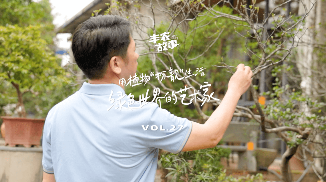 17年，他用一草一木去点亮了一个个家。